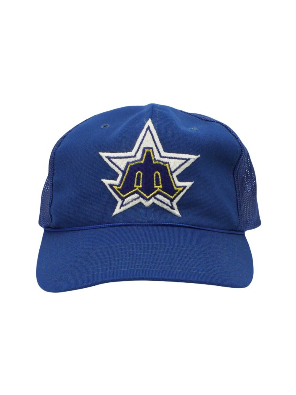 Vintage Seattle Mariners Trident Logo Trucker Hat